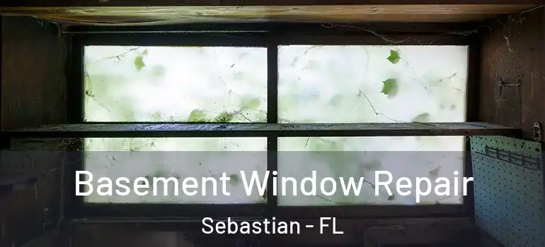  Basement Window Repair Sebastian - FL