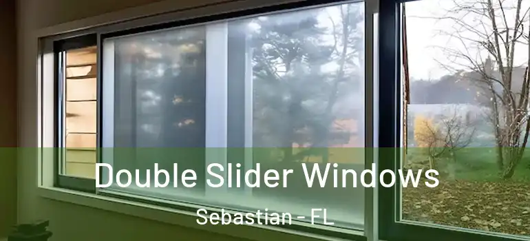  Double Slider Windows Sebastian - FL