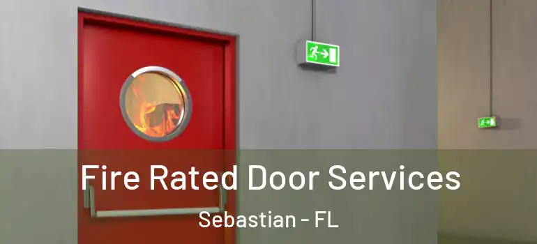  Fire Rated Door Services Sebastian - FL