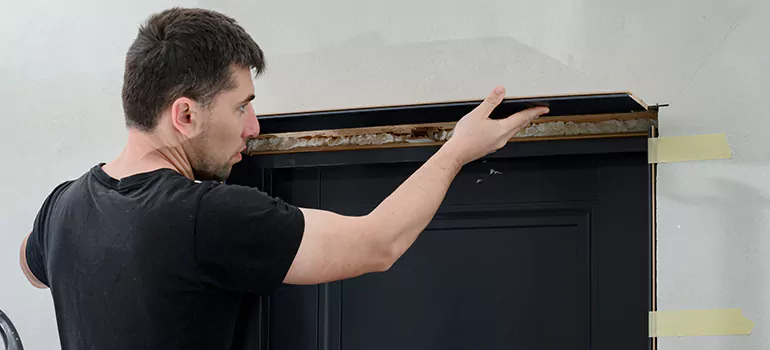 Wood Door Hole Repair in Sebastian, FL