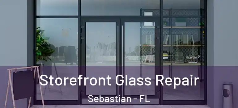  Storefront Glass Repair Sebastian - FL