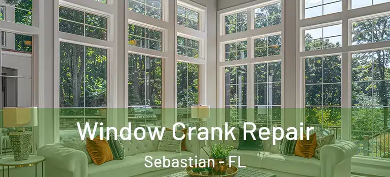  Window Crank Repair Sebastian - FL